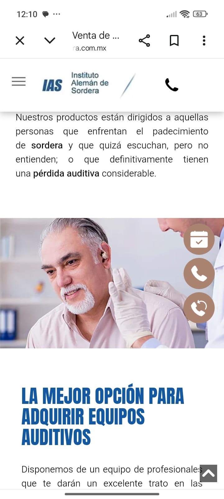 Auricular recargable